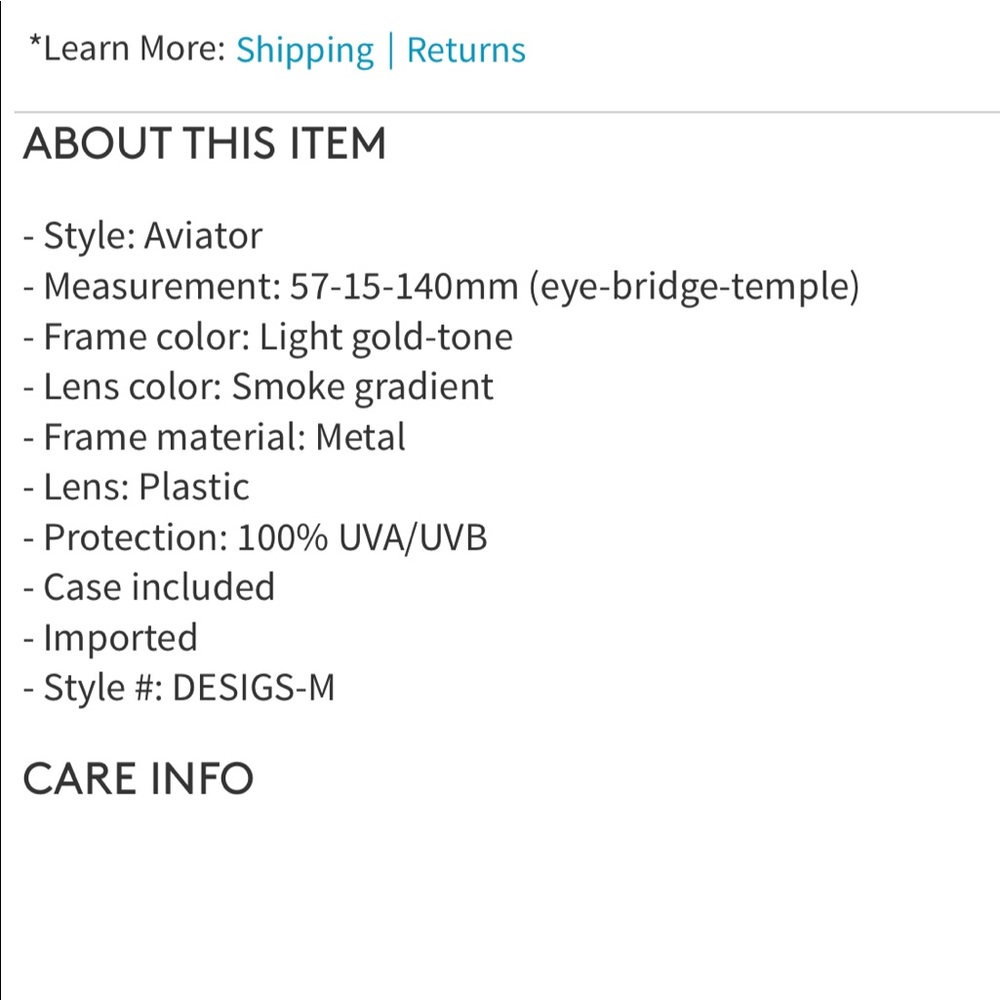 NEW Max Mara Aviator Sunglasses - Picture 6 of 6